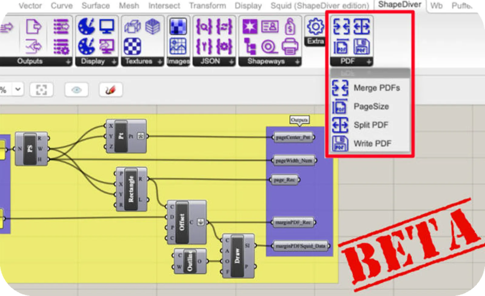 How To Export PDF Files From Grasshopper