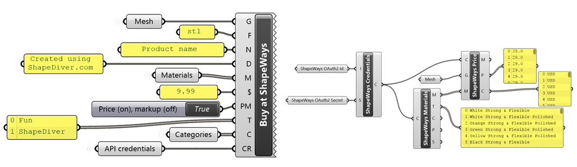 shapeways shapediver bridge